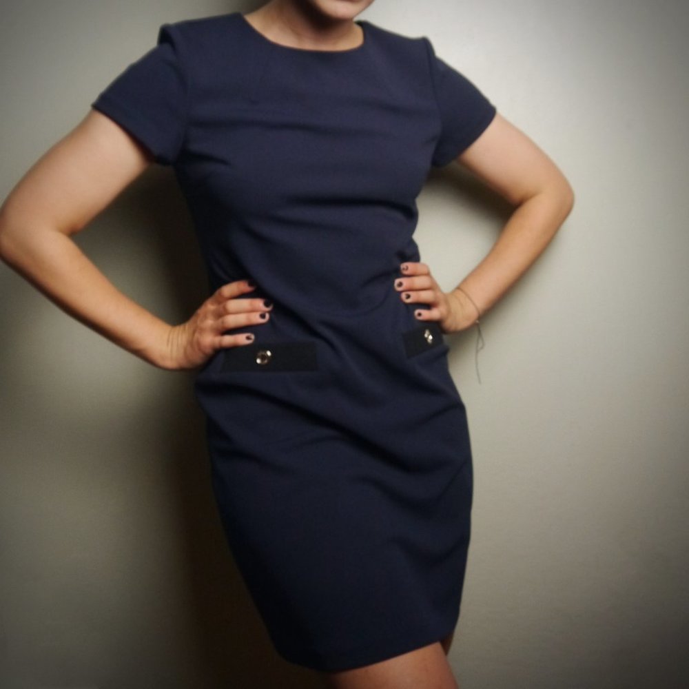 Navy Tommy Hilfiger Mini Dress  | Size S/6